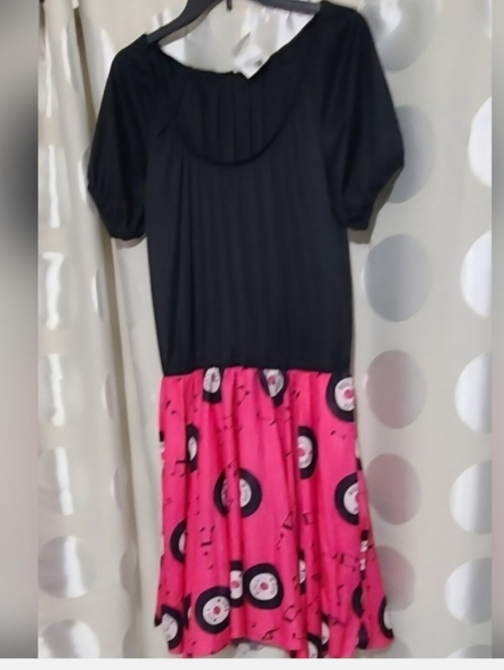 Womens Rubie's Rock-NRoll 1950's Style Retro Barbiecore Gothic Halloween Large
